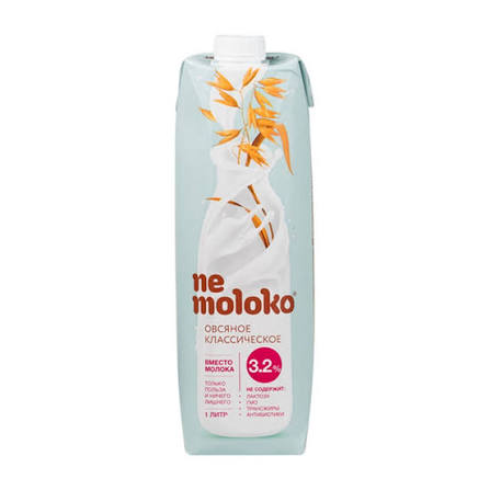 Молоко Овсяное Классическое Ne Moloko