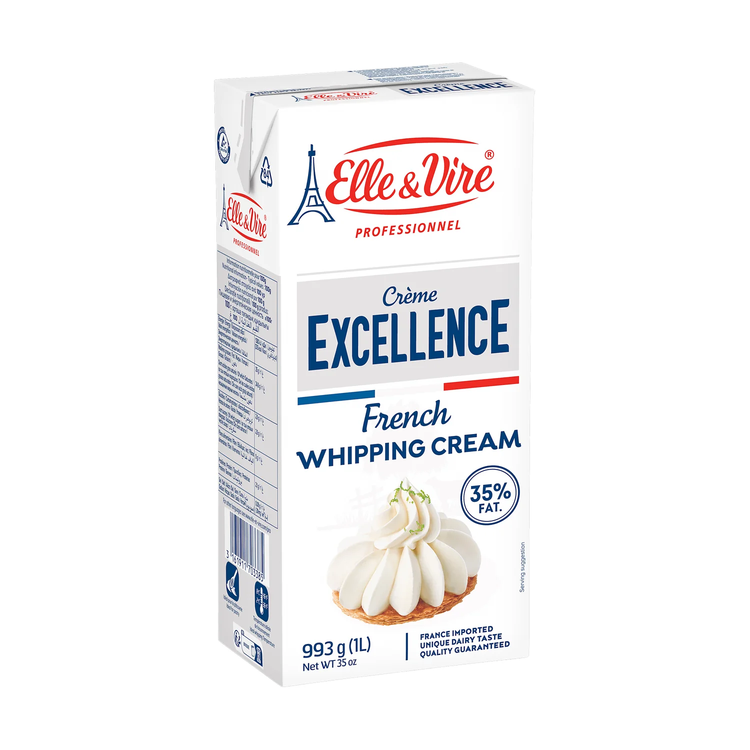 Сливки 35% Elle&Vire