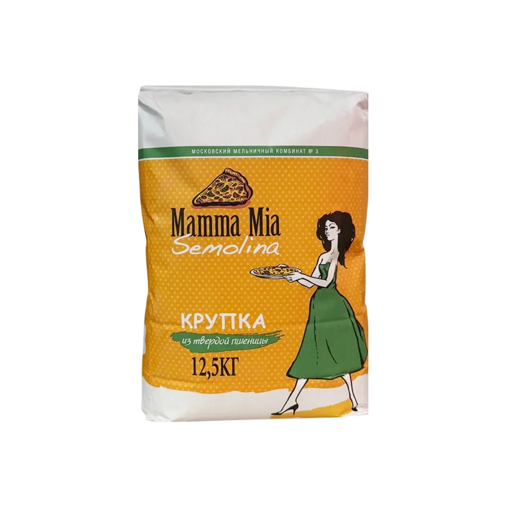 Мука пшеничная крупка Mamma Mia Semolina
