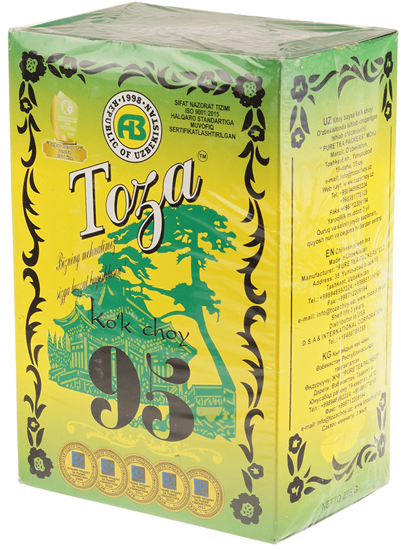Чай Зелёный TOZA