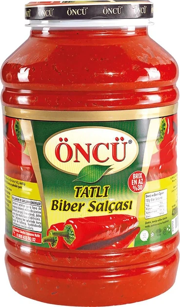 Перечная паста Tatli Biber Salçası