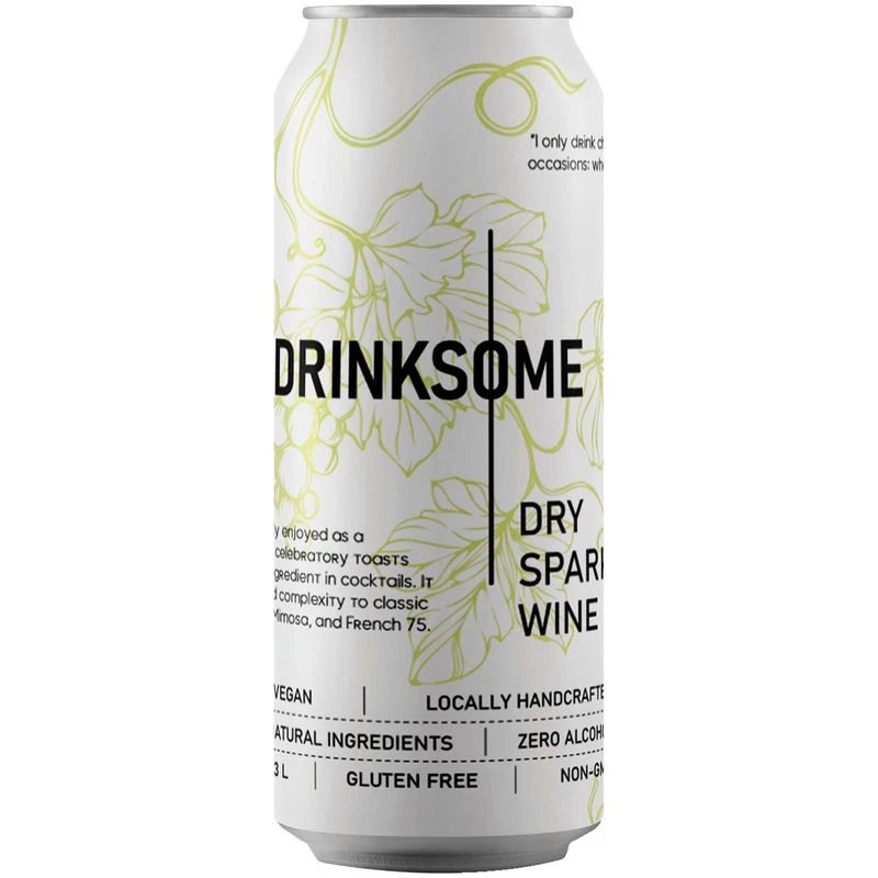 Джин Drinksome Dry Sparkling Wine без алкогольный