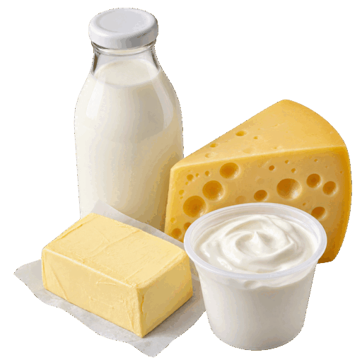 Молочная продукция и сыры