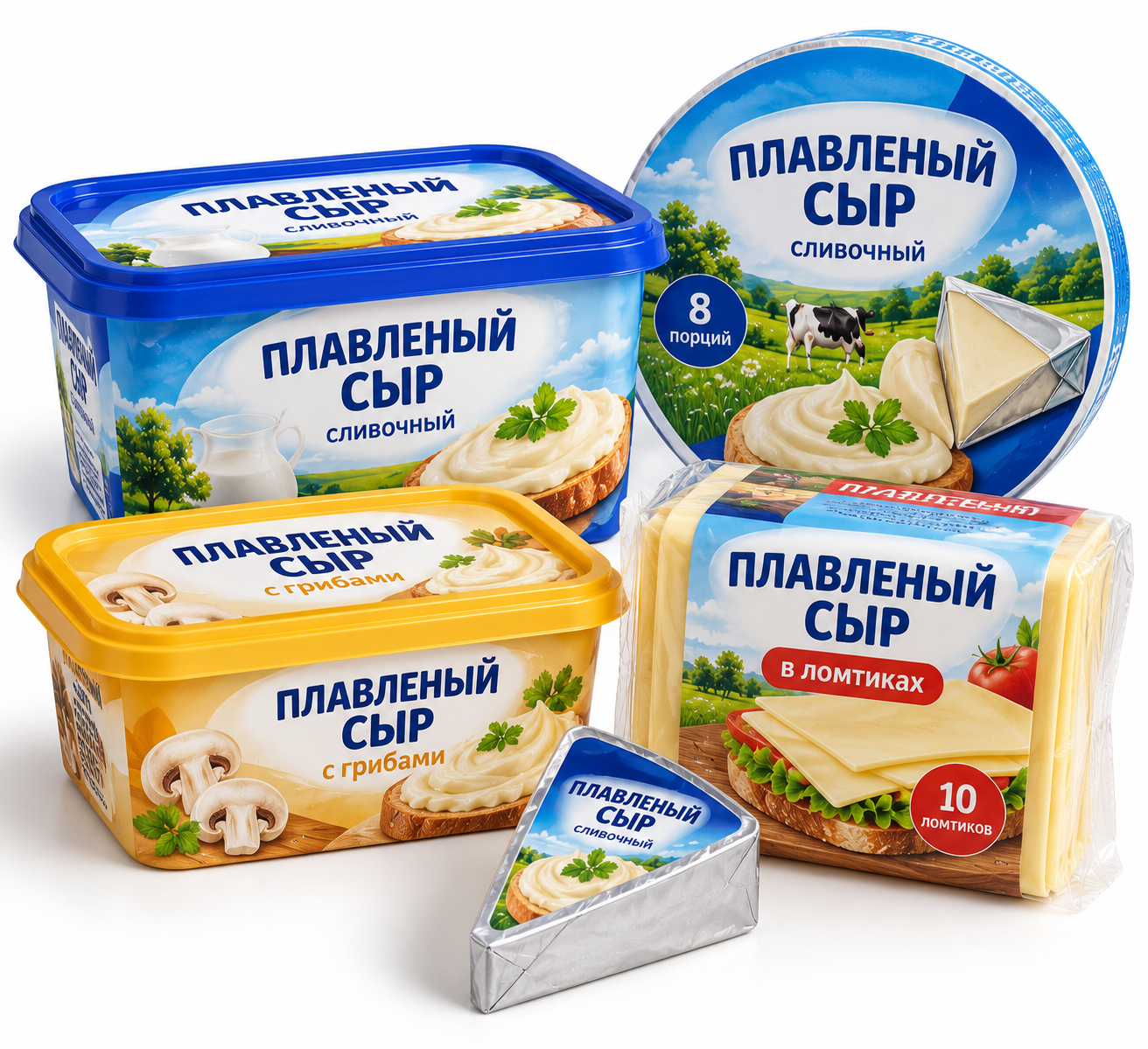 Плавленые сыры